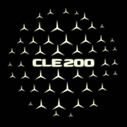 MERCEDES BENZ CLE 200  LOGO PROJECTOT LIGHTS  (quantity 1 = 1 sets/2 door lights)Nr.03f013
