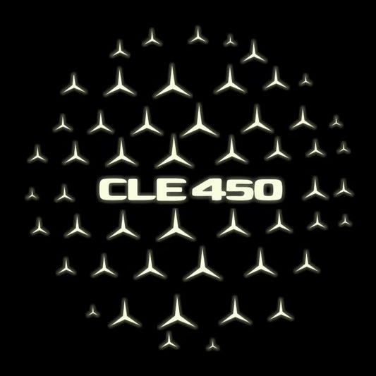 MERCEDES BENZ CLE 450  LOGO PROJECTOT LIGHTS  (quantity 1 = 1 sets/2 door lights)Nr.03f022