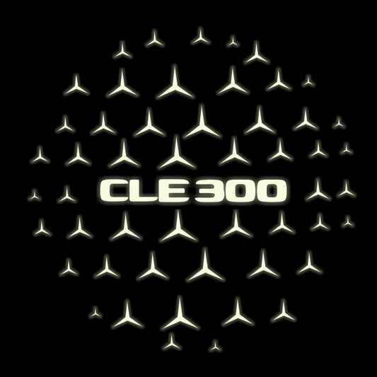 MERCEDES BENZ CLE 300  LOGO PROJECTOT LIGHTS  (quantity 1 = 1 sets/2 door lights)Nr.03f019