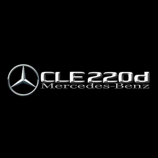 MERCEDES BENZ CLE 220d  LOGO PROJECTOT LIGHTS  (quantity 1 = 1 sets/2 door lights)Nr.03f016