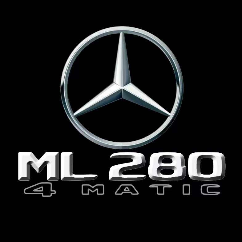 MERCEDES BENZ ML 280 LOGO PROJECTOR LIGHTS  (quantity 1 = 1 sets/2 door lights)Nr.03f016
