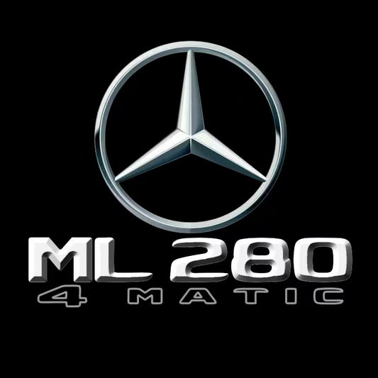 MERCEDES BENZ ML 280 LOGO PROJECTOR LIGHTS  (quantity 1 = 1 sets/2 door lights)Nr.03f016