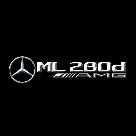 MERCEDES BENZ ML 280d LOGO PROJECTOR LIGHTS  (quantity 1 = 1 sets/2 door lights)Nr.03f018