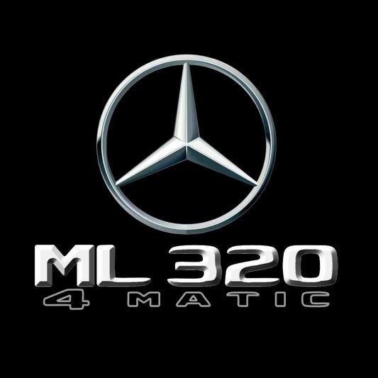 MERCEDES BENZ ML 320 LOGO PROJECTOR LIGHTS  (quantity 1 = 1 sets/2 door lights)Nr.03f022
