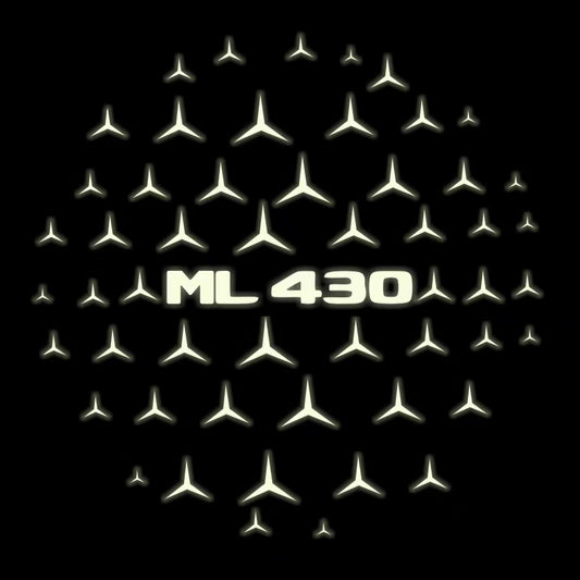 MERCEDES BENZ ML 430 LOGO PROJECTOR LIGHTS  (quantity 1 = 1 sets/2 door lights)Nr.03f032