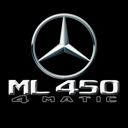 MERCEDES BENZ ML 450 LOGO PROJECTOR LIGHTS  (quantity 1 = 1 sets/2 door lights)Nr.03f034
