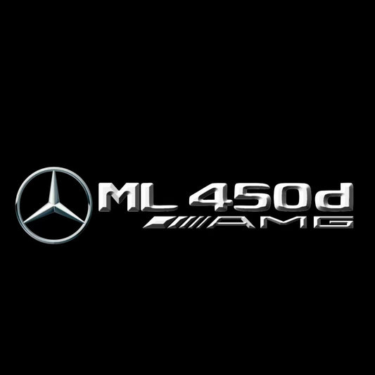 MERCEDES BENZ ML 450d LOGO PROJECTOR LIGHTS  (quantity 1 = 1 sets/2 door lights)Nr.03f036