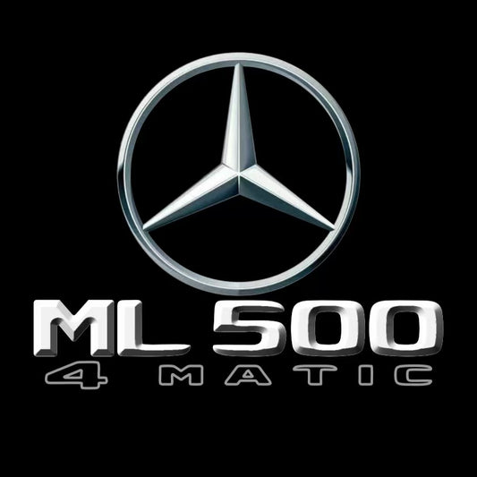 MERCEDES BENZ ML 500 LOGO PROJECTOR LIGHTS  (quantity 1 = 1 sets/2 door lights)Nr.03f037