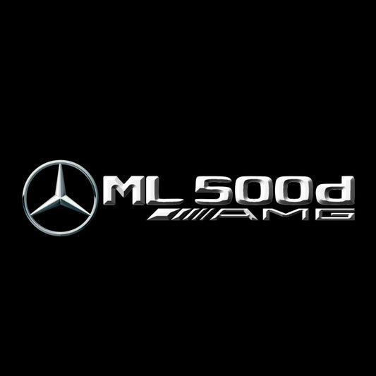 MERCEDES BENZ ML 500d LOGO PROJECTOR LIGHTS  (quantity 1 = 1 sets/2 door lights)Nr.03f039