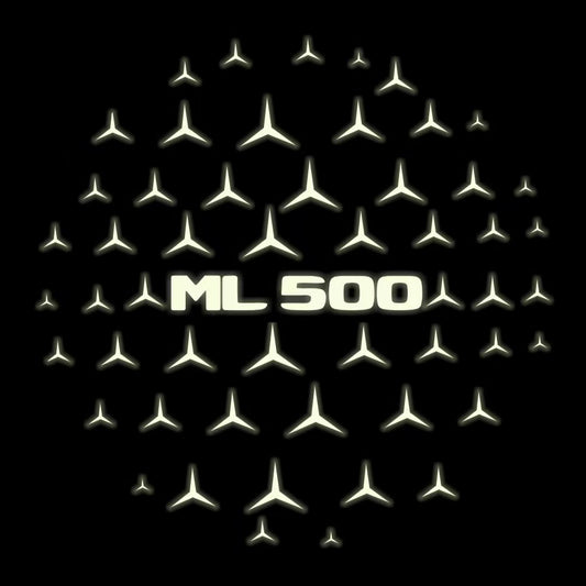 MERCEDES BENZ ML 500 LOGO PROJECTOR LIGHTS  (quantity 1 = 1 sets/2 door lights)Nr.03f038