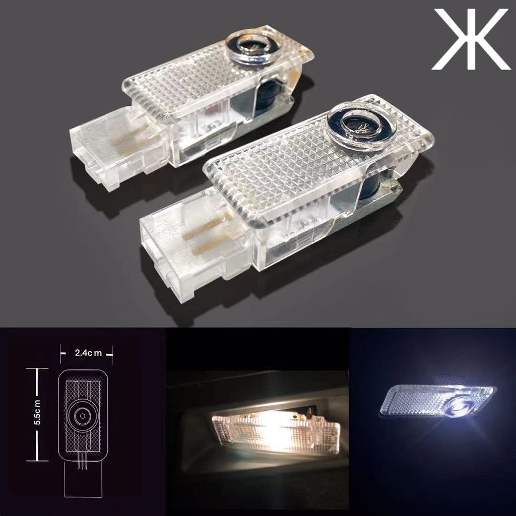 SUBARU ORIGINAL LOGO PROJECROTR LIGHTS (quantity 1 = 1 sets/2 door lights) Nr.03A4