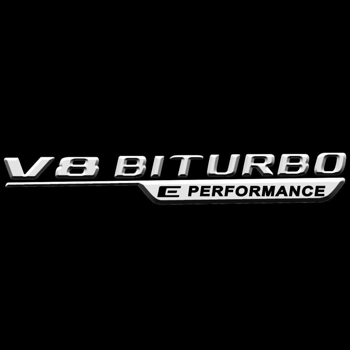 MERCEDES BENZ V8 BITURBO LOGO PROJECTOT LIGHTS(quantity 1 = 1 sets/2 door lights) Nr.03f 06