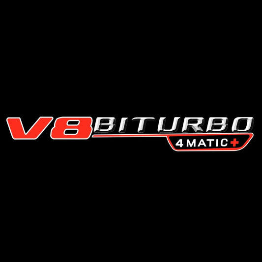 MERCEDES BENZ V8 BITURBO LOGO PROJECTOT LIGHTS(quantity 1 = 1 sets/2 door lights) Nr.03f 08