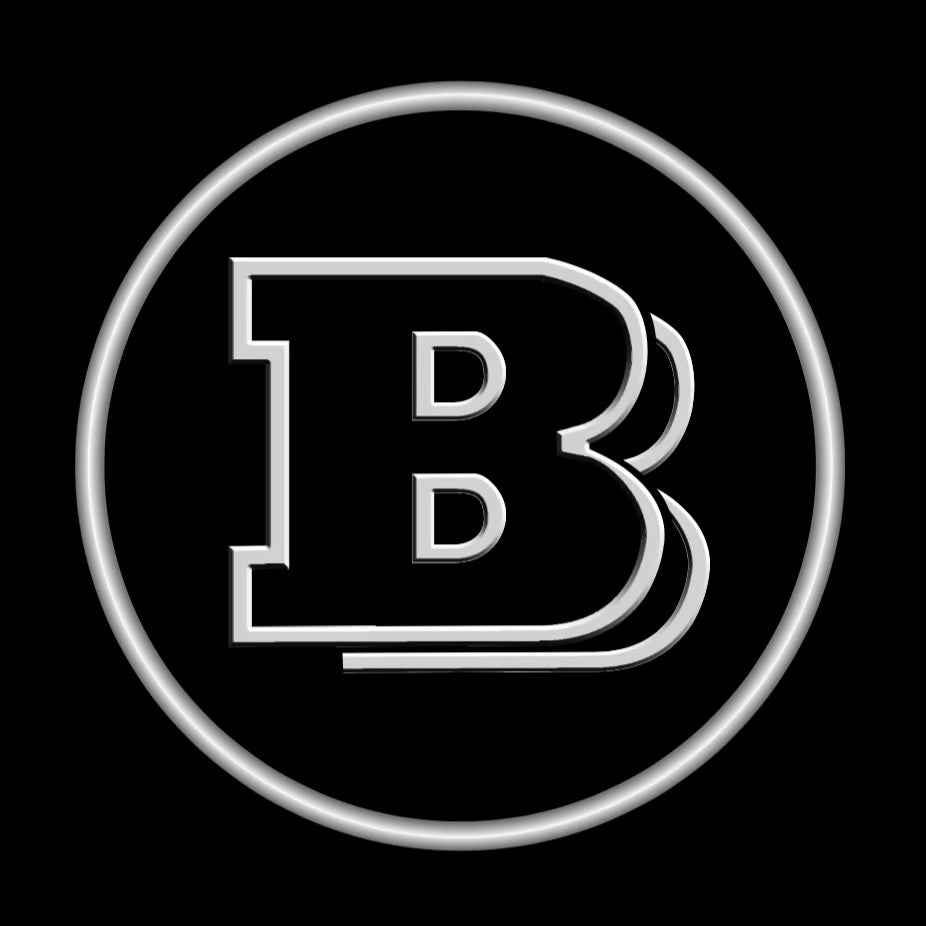 MERCEDES BENZ BRABUS LOGO PROJECTOT LIGHTS(quantity 1 = 1 sets/2 door lights) Nr.03f 012