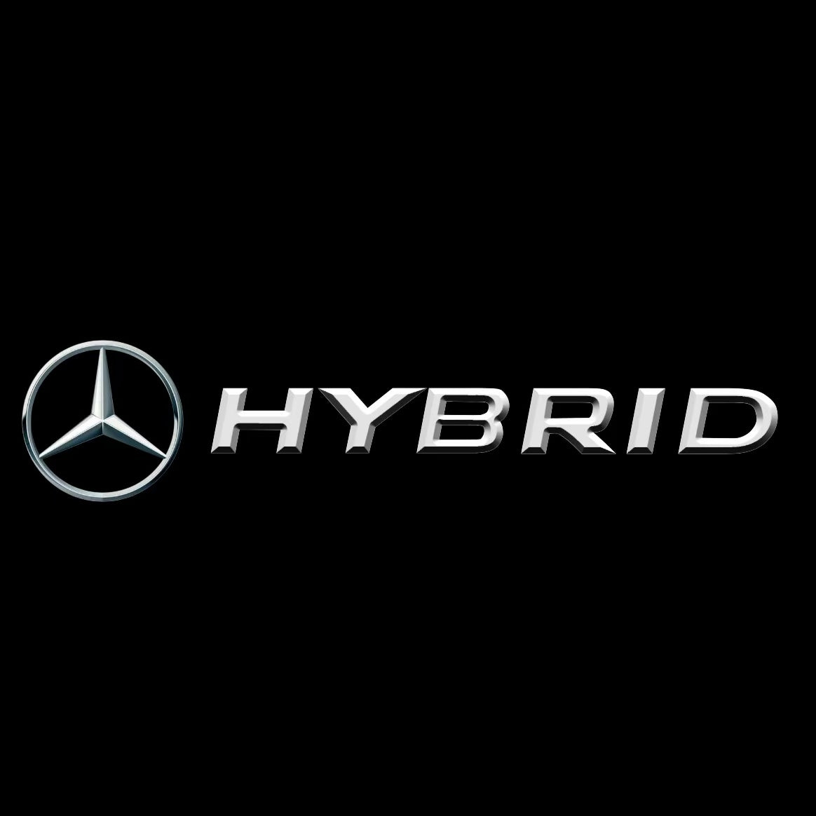 MERCEDES BENZ HYBRID LOGO PROJECTOT LIGHTS(quantity 1 = 1 sets/2 door lights) Nr.03f 024