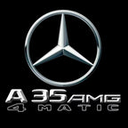 MERCEDES BENZ A35 AMG  LOGO PROJECTOR LIGHTS  (quantity 1 = 1 sets/2 door lights)Nr.03f025