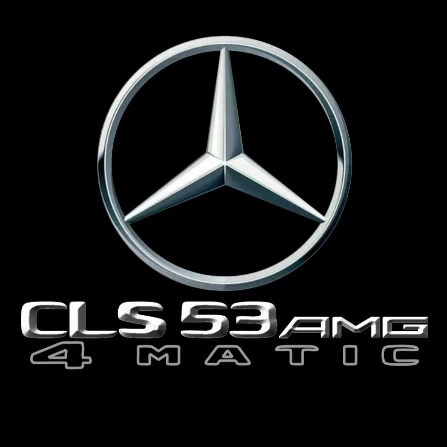 MERCEDES BENZ  CLS 53 AMG LOGO PROJECTOT LIGHTS  (quantity 1 = 1 sets/2 door lights)Nr.03f03