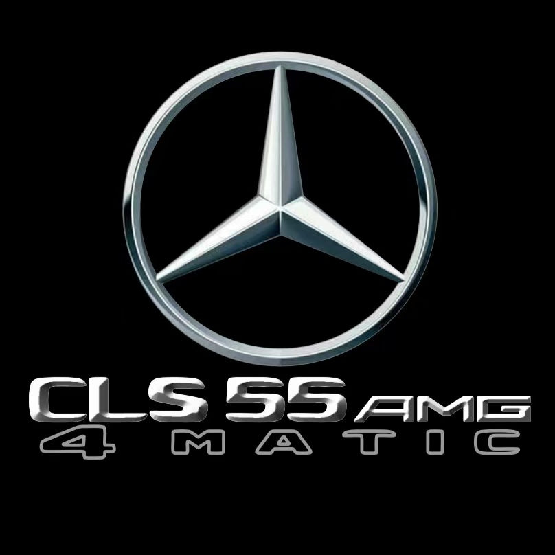 MERCEDES BENZ   CLS 55 AMG  LOGO PROJECTOT LIGHTS  (quantity 1 = 1 sets/2 door lights)Nr.03f08