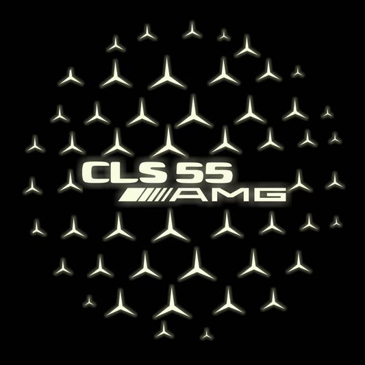 MERCEDES BENZ  CLS 55 AMG  LOGO PROJECTOT LIGHTS  (quantity 1 = 1 sets/2 door lights)Nr.03f012