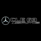 MERCEDES BENZ CLE 63 AMG  LOGO PROJECTOT LIGHTS  (quantity 1 = 1 sets/2 door lights)Nr.03f07
