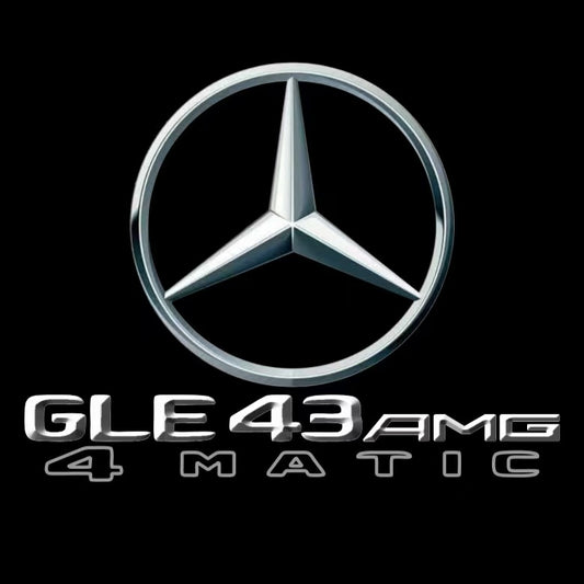 MERCEDES BENZ GLE 43 AMG LOGO PROJECTOR LIGHTS  (quantity 1 = 1 sets/2 door lights)Nr.03f026