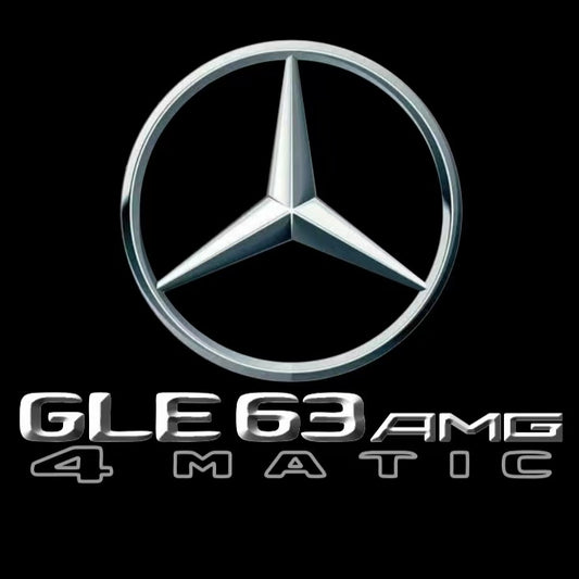 MERCEDES BENZ GLE 63 AMG LOGO PROJECTOR LIGHTS  (quantity 1 = 1 sets/2 door lights)Nr.03f036
