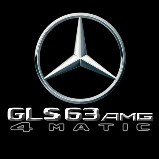 MERCEDES BENZ GLS 63 AMG LOGO PROJECTOR LIGHTS  (quantity 1 = 1 sets/2 door lights)Nr.03f027
