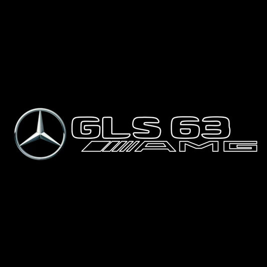 MERCEDES BENZ GLS 63 AMG LOGO PROJECTOR LIGHTS  (quantity 1 = 1 sets/2 door lights)Nr.03f028