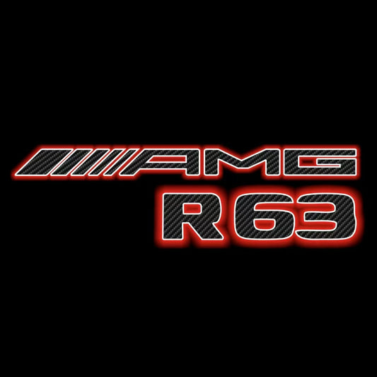 MERCEDES BENZ R 63 AMG LOGO PROJECTOR LIGHTS  (quantity 1 = 1 sets/2 door lights)Nr.03f024