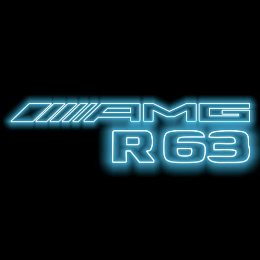 MERCEDES BENZ R 63 AMG LOGO PROJECTOR LIGHTS  (quantity 1 = 1 sets/2 door lights)Nr.03f045