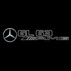 MERCEDES BENZ GL 63 AMG LOGO PROJECTOR LIGHTS  (quantity 1 = 1 sets/2 door lights)Nr.03f05