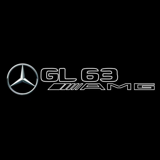 MERCEDES BENZ GL 63 AMG LOGO PROJECTOR LIGHTS  (quantity 1 = 1 sets/2 door lights)Nr.03f05