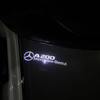 MERCEDES BENZ  A200  LOGO PROJECTOR LIGHTS  (quantity 1 = 1 sets/2 door lights)Nr.03f010