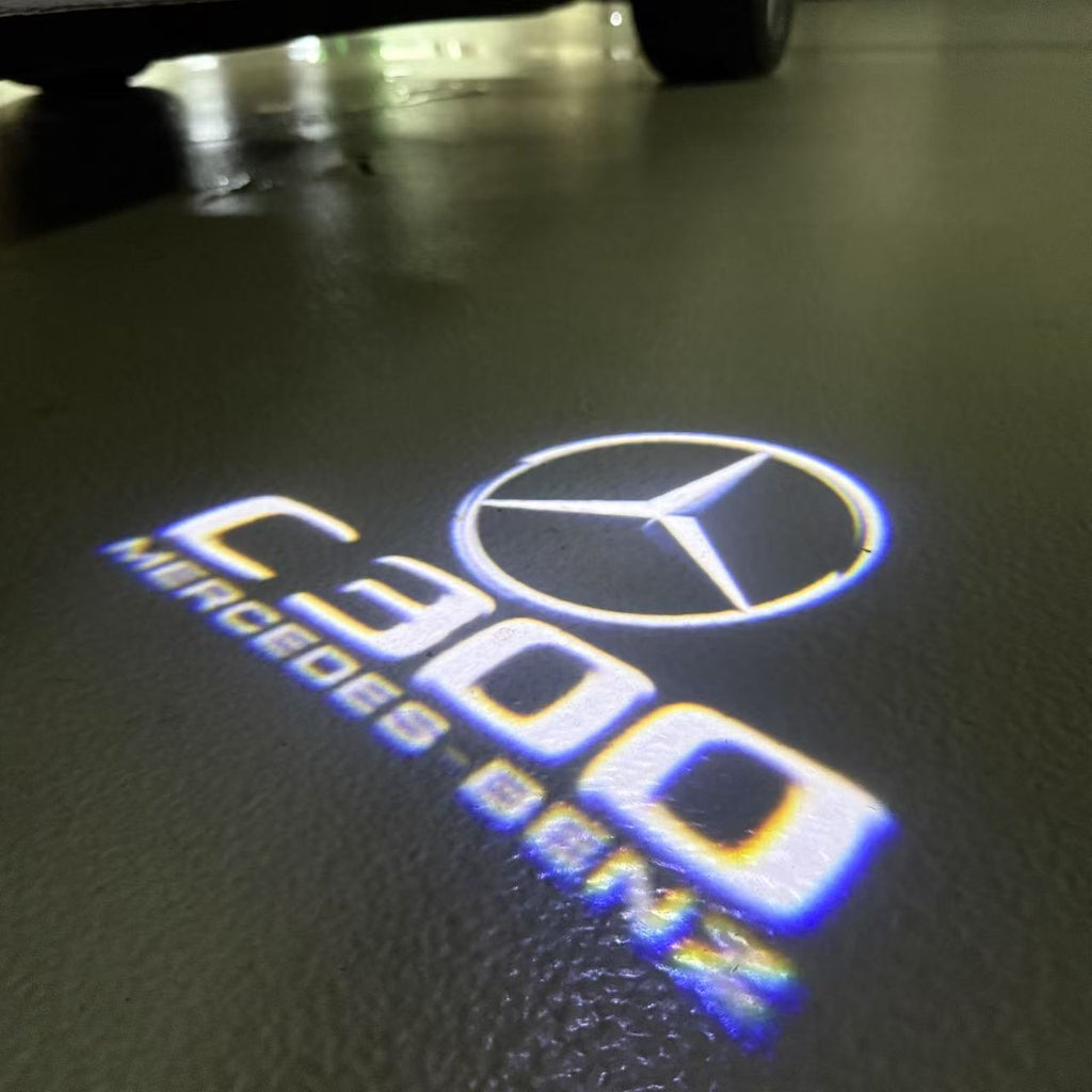 MERCEDES BENZ  C 300 LOGO PROJECTOT LIGHTS  (quantity 1 = 1 sets/2 door lights)Nr.03f033