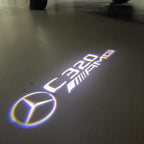 MERCEDES BENZ  C 320 AMG LOGO PROJECTOT LIGHTS  (quantity 1 = 1 sets/2 door lights)Nr.03f039