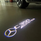 MERCEDES BENZ  C 350 AMG LOGO PROJECTOT LIGHTS  (quantity 1 = 1 sets/2 door lights)Nr.03f042