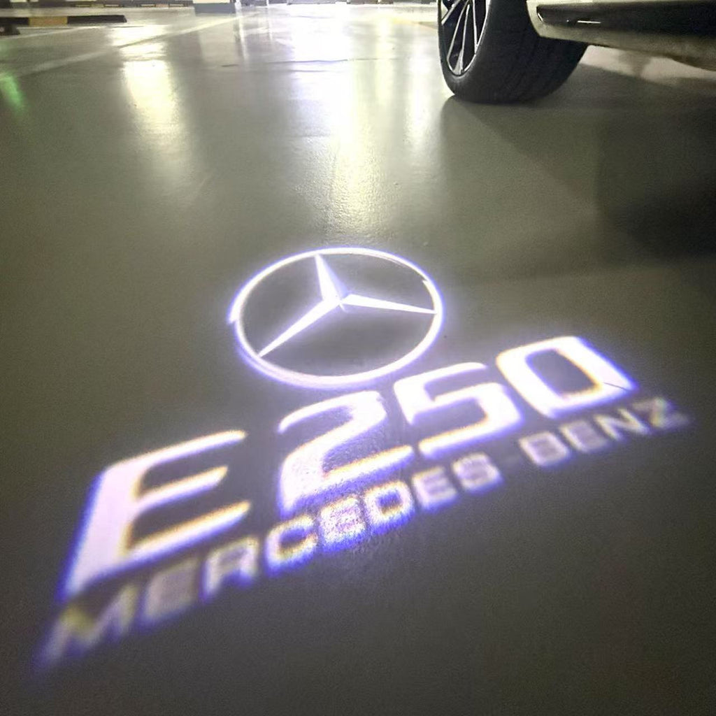 MERCEDES BENZ E 250 LOGO PROJECTOT LIGHTS  (quantity 1 = 1 sets/2 door lights)Nr.03f021