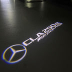 MERCEDES BENZ CLA 250e AMG  LOGO PROJECTOT LIGHTS  (quantity 1 = 1 sets/2 door lights)Nr.03f024