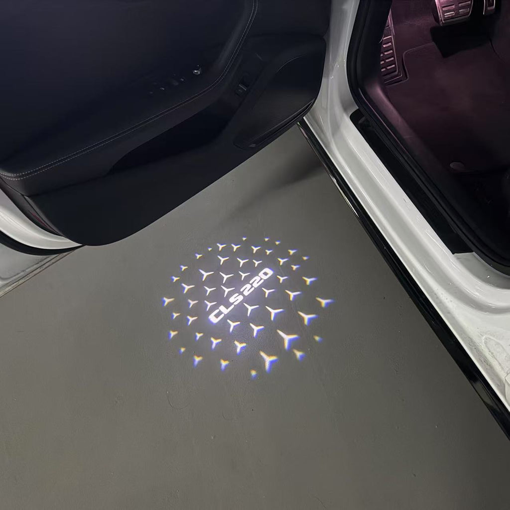 MERCEDES BENZ  CLS 220 LOGO PROJECTOT LIGHTS  (quantity 1 = 1 sets/2 door lights)Nr.03f020