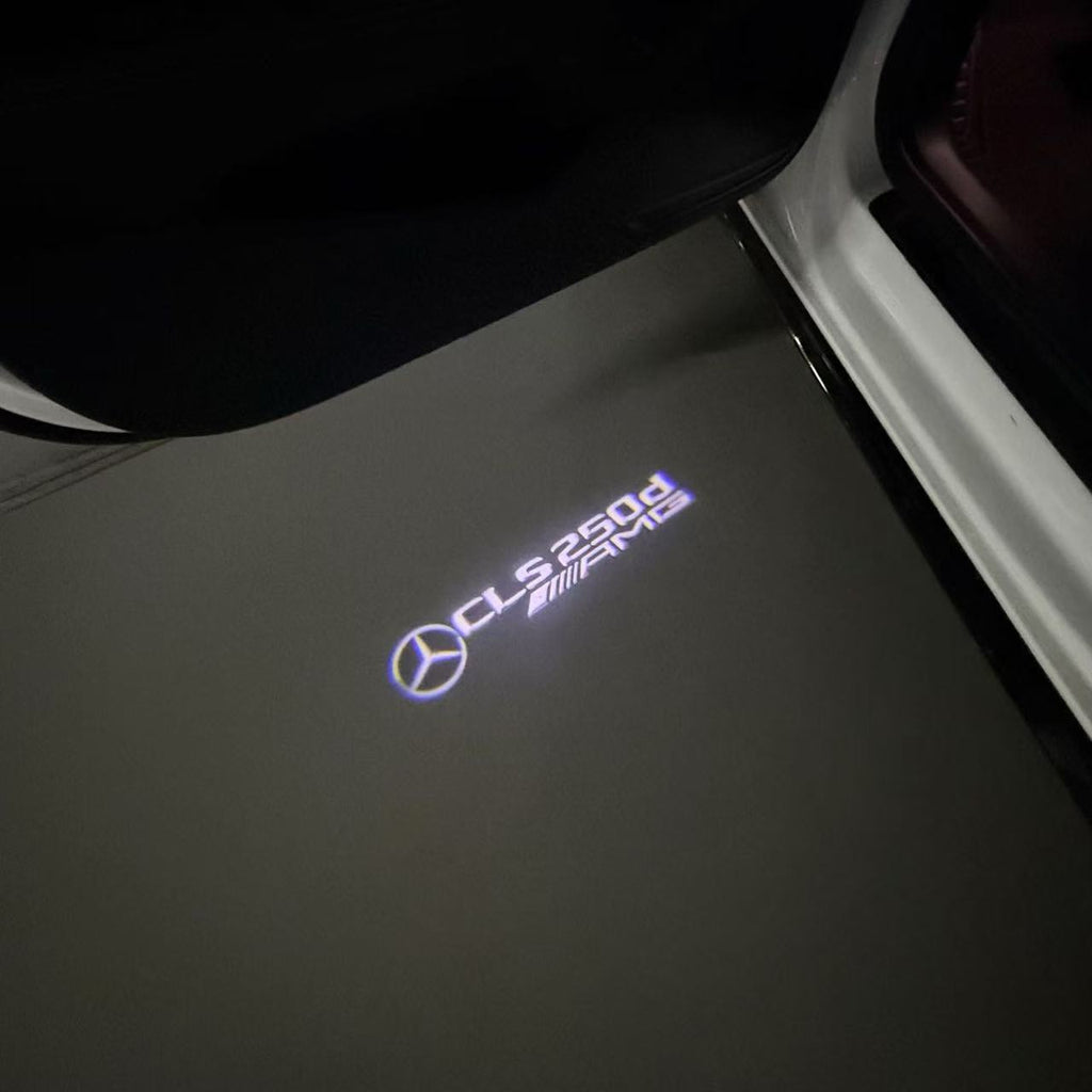 MERCEDES BENZ  CLS 250d AMG LOGO PROJECTOT LIGHTS  (quantity 1 = 1 sets/2 door lights)Nr.03f022