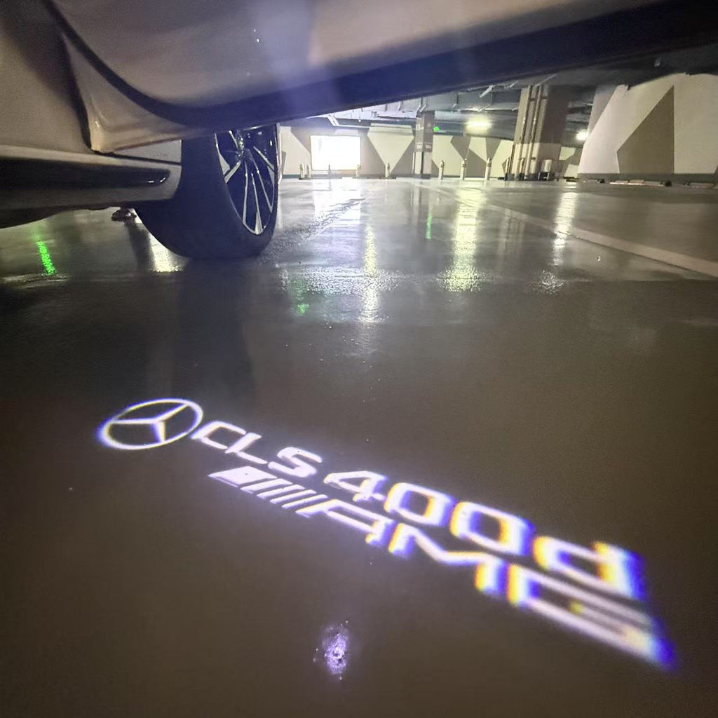 MERCEDES BENZ  CLS 400d AMG LOGO PROJECTOT LIGHTS  (quantity 1 = 1 sets/2 door lights)Nr.03f032