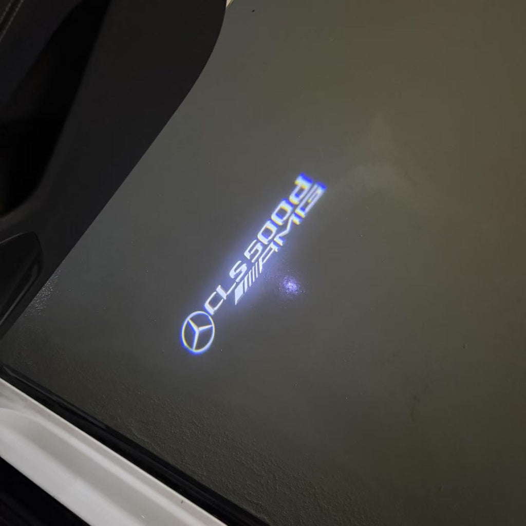 MERCEDES BENZ  CLS 500d AMG LOGO PROJECTOT LIGHTS  (quantity 1 = 1 sets/2 door lights)Nr.03f035