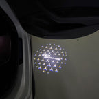 MERCEDES BENZ E63 AMG LOGO PROJECTOT LIGHTS  (quantity 1 = 1 sets/2 door lights)Nr.03f08