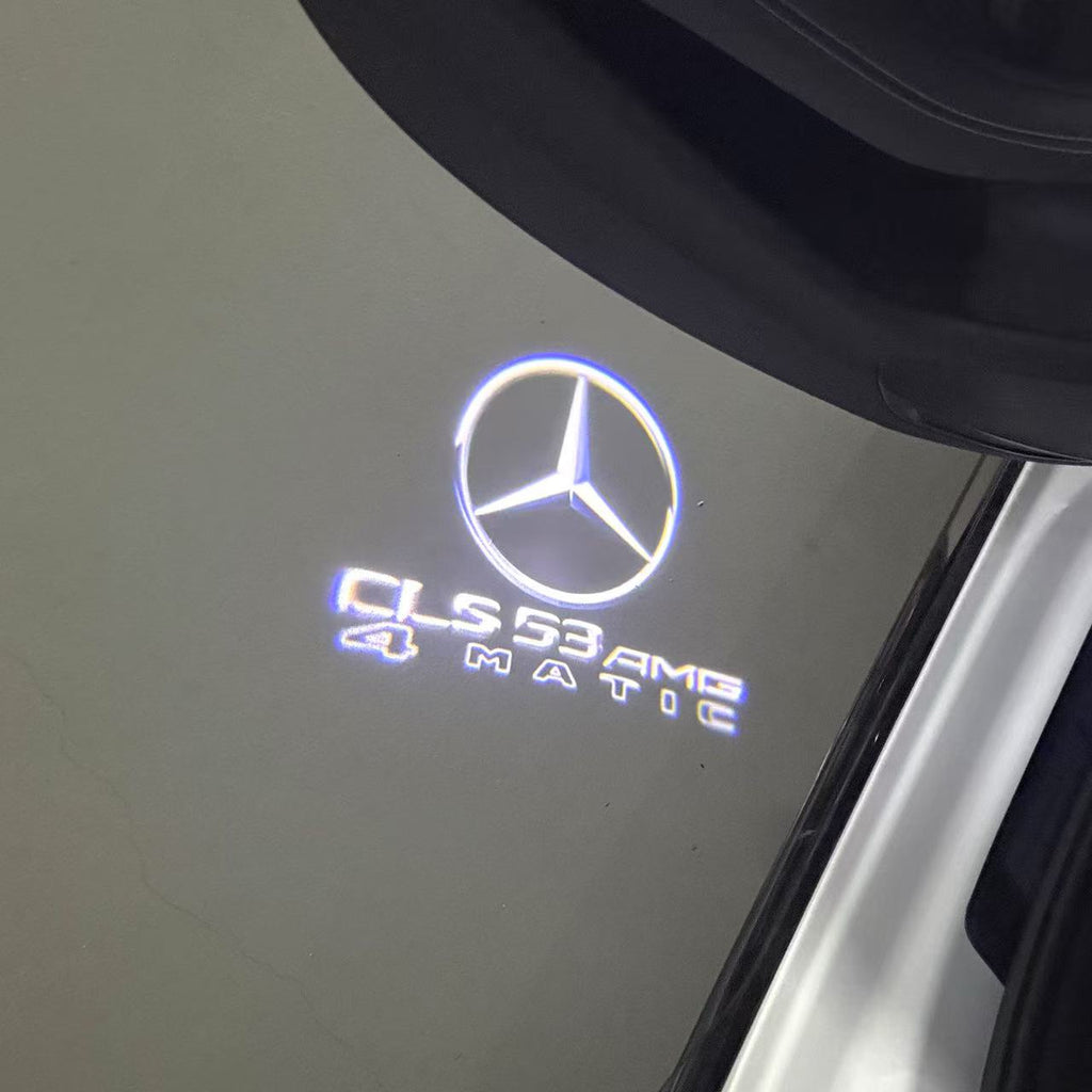 MERCEDES BENZ  CLS 53 AMG LOGO PROJECTOT LIGHTS  (quantity 1 = 1 sets/2 door lights)Nr.03f03