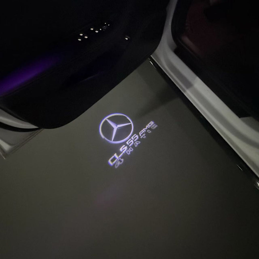 MERCEDES BENZ   CLS 55 AMG  LOGO PROJECTOT LIGHTS  (quantity 1 = 1 sets/2 door lights)Nr.03f08