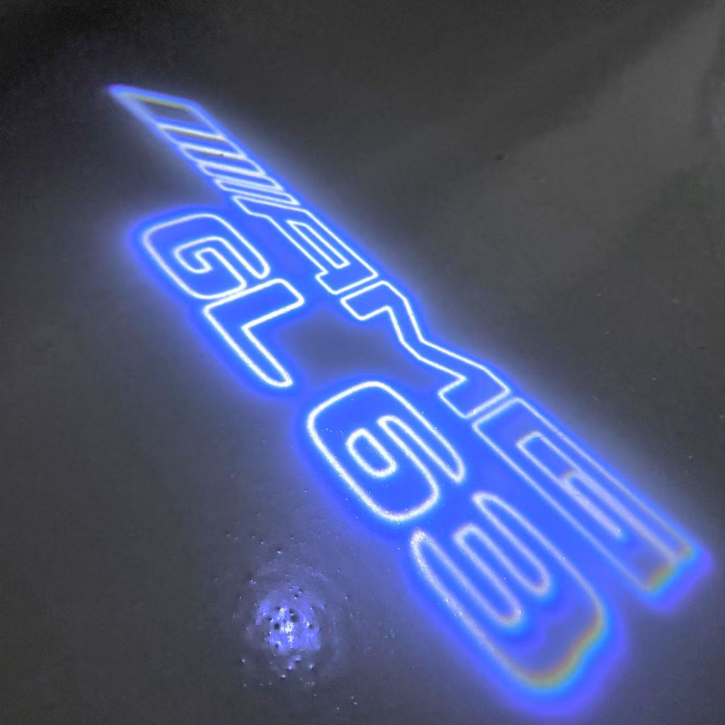 MERCEDES BENZ GL 63 AMG LOGO PROJECTOR LIGHTS  (quantity 1 = 1 sets/2 door lights)Nr.03f03