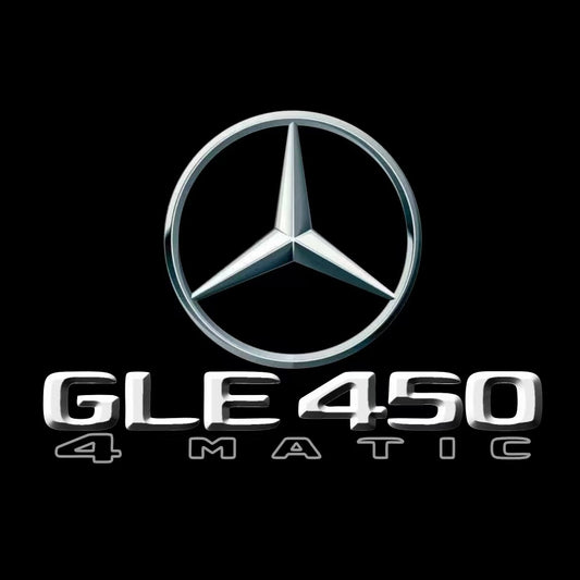 MERCEDES BENZ GLE 450 LOGO PROJECTOR LIGHTS  (quantity 1 = 1 sets/2 door lights)Nr.03f050