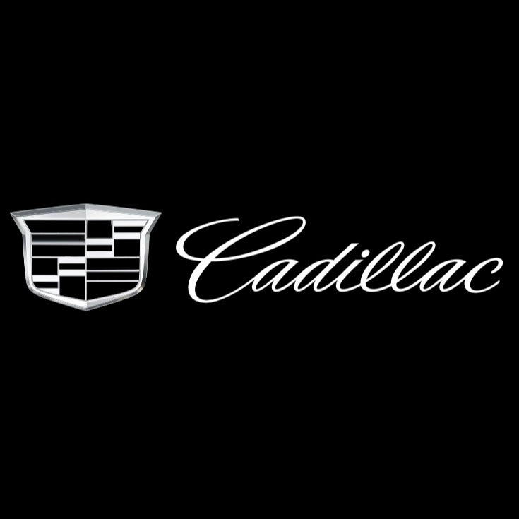 CADILLAC ORIGINAL LOGO PROJECTOT LIGHTS Nr.9735 (quantity 1 = 2 Logo Films /2 door lights）