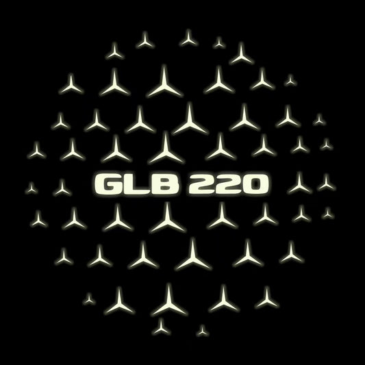 MERCEDES BENZ GLB 220 LOGO PROJECTOR LIGHTS  (quantity 1 = 1 sets/2 door lights)Nr.03f037