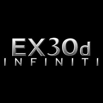 INFINITI  EX30d LOGO PROJECROTR LIGHTS  (quantity 1 = 1 sets/2 door lights)Nr.74A46